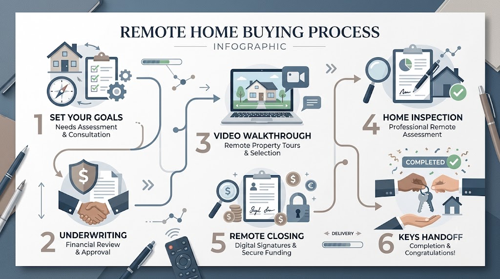 Step-by-step remote real estate investing process for buying a Toledo rental from out of state