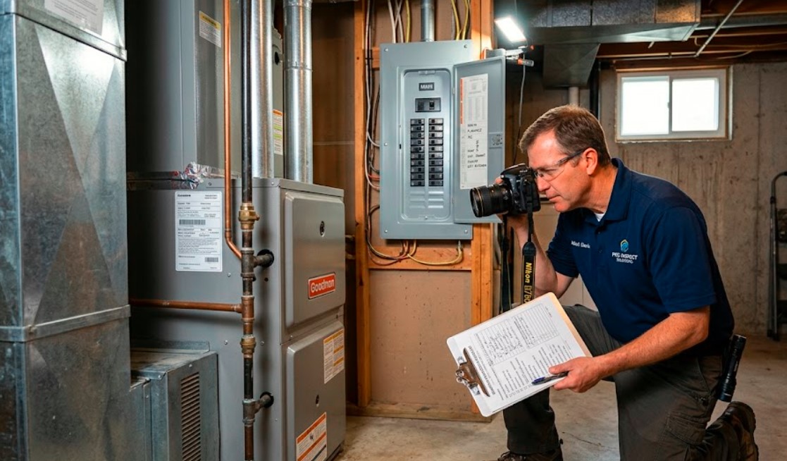Inspection without visiting — independent inspector documenting a Toledo rental's mechanicals