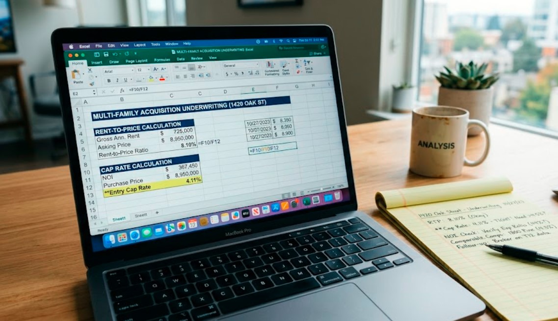 Rent-to-price ratio and cap rate Ohio cities analysis for positive cash flow rentals