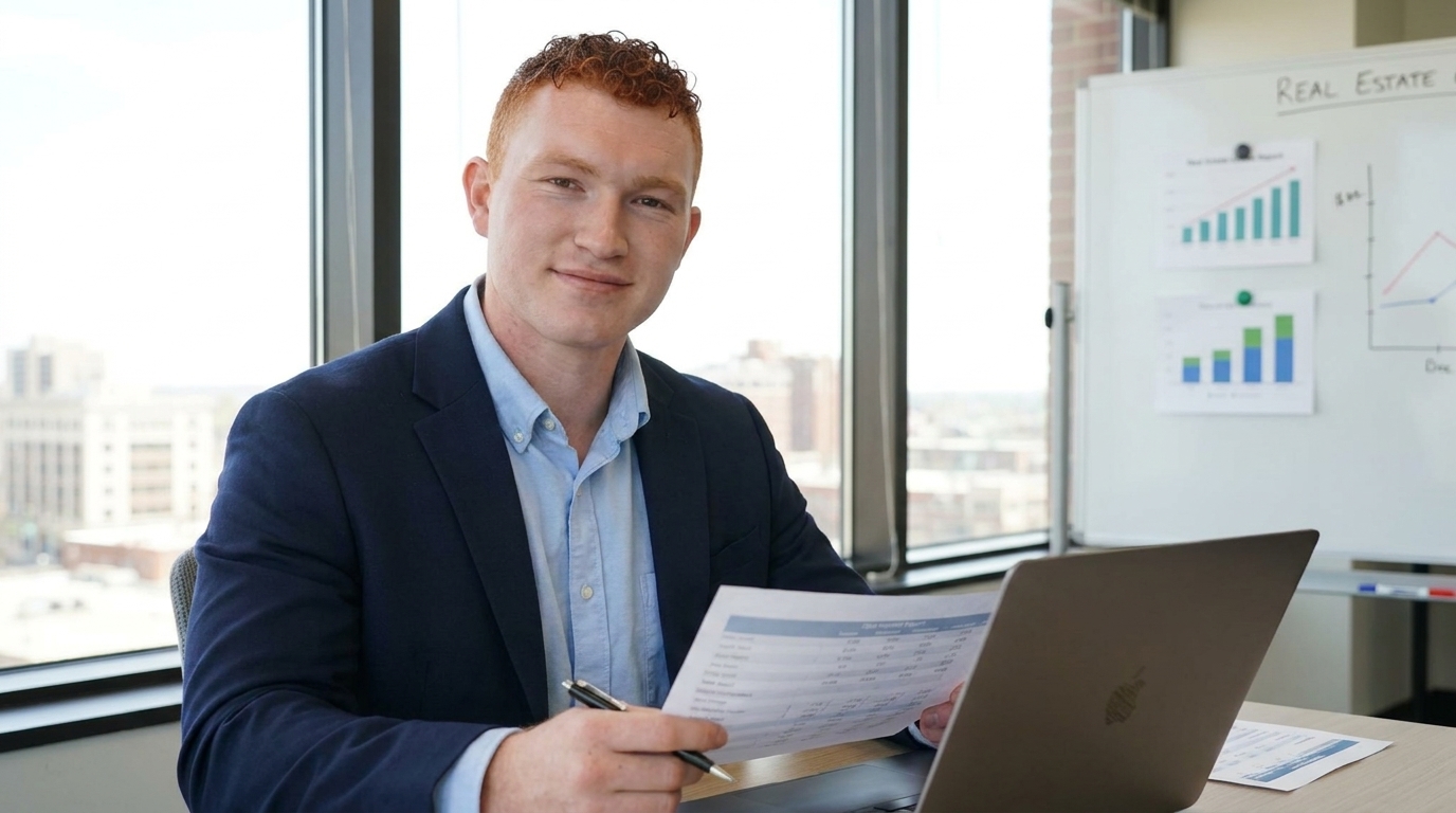 Austin Cleghorn analyzing Toledo investment property zip codes for private client data