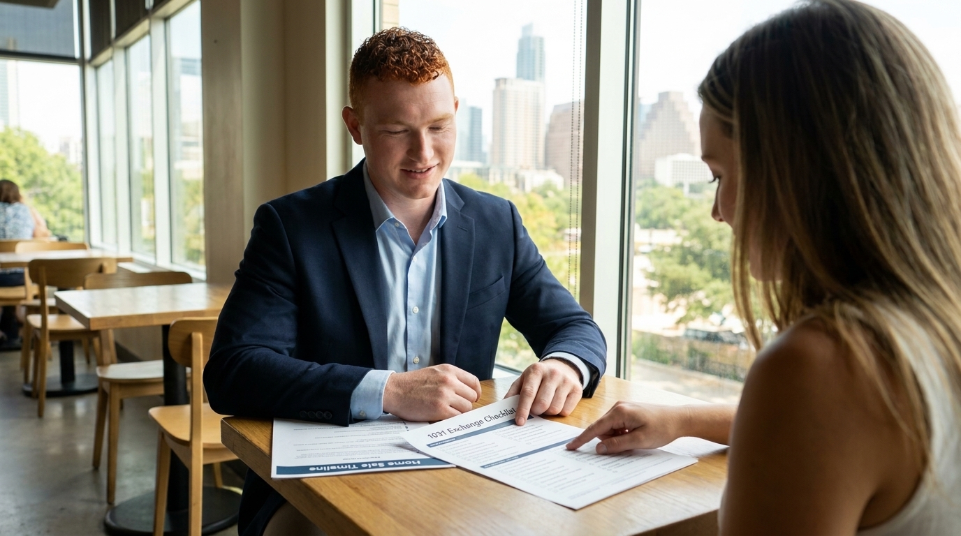 Austin Cleghorn helping a Toledo investor plan an exit strategy and 1031 exchange