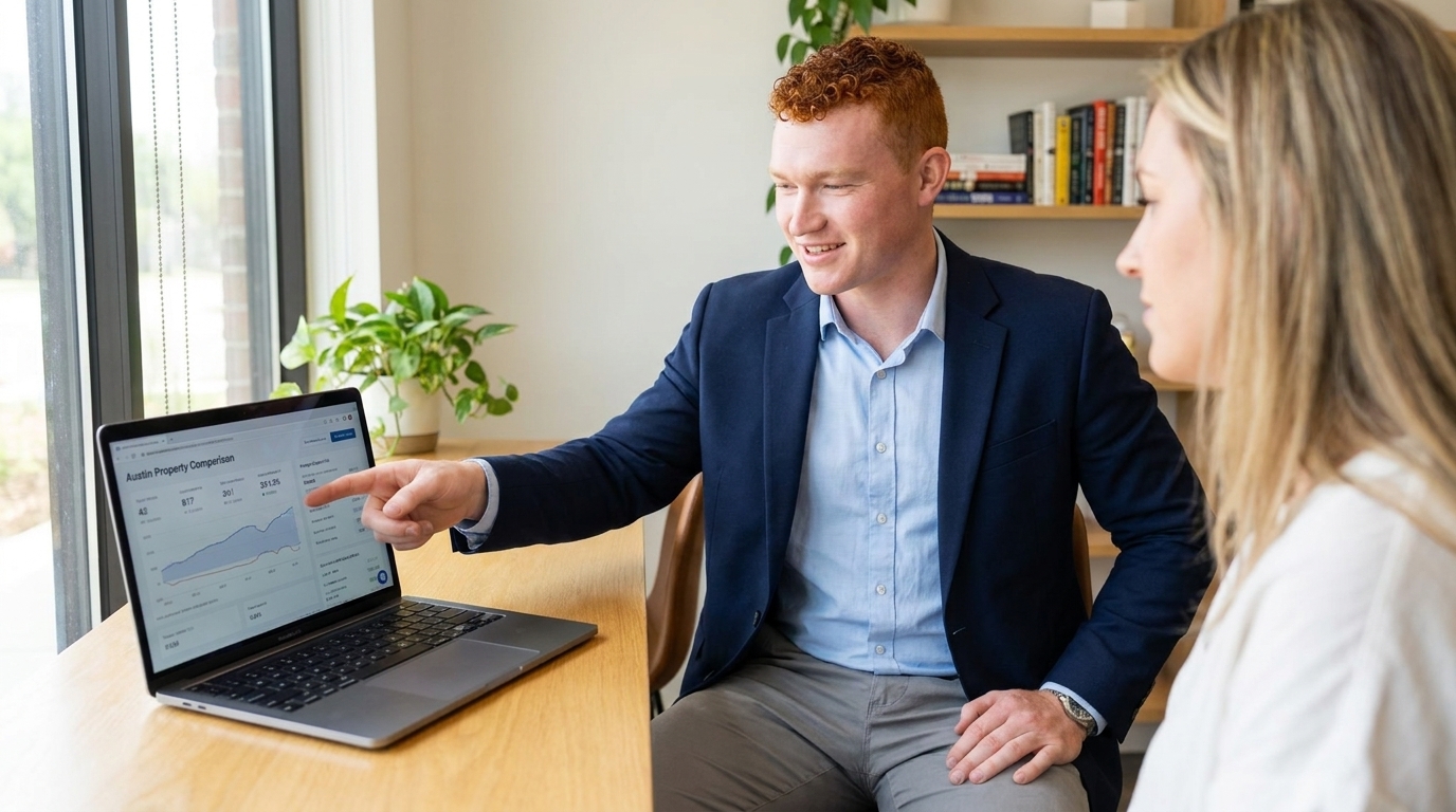 Austin Cleghorn helping a Toledo investor decide between flipping, BRRRR, and buy-and-hold