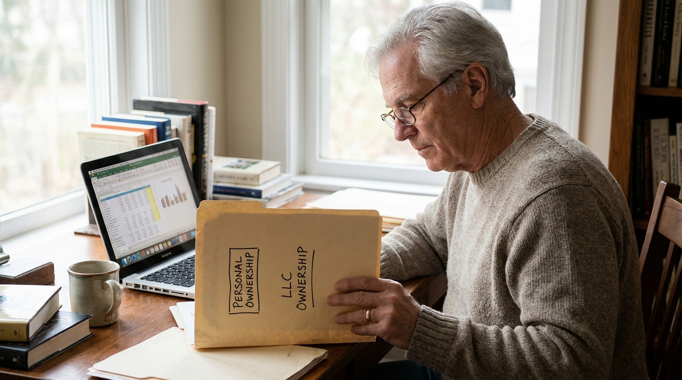 Investor deciding whether to use an LLC for rental property in Ohio