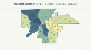 Best zip codes for rental investment in Toledo evaluated by ROI framework